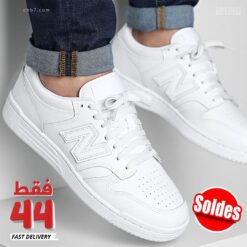 Baskets en Cuir véritable New Balance 480 White White BB480L3W https://chb7.com original Algerie DZ