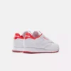 Basket en Cuir Reebok Classic Leather Blanche et Rouge 100033913 https://chb7.com original Algerie DZ