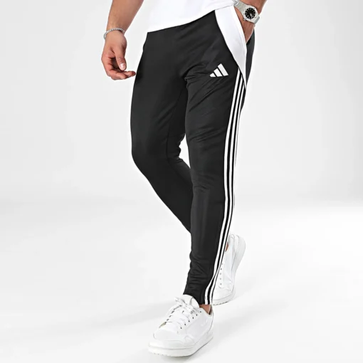 Pantalon ADIDAS Bandes Tiro24 Noir Blanc IP1953 https://chb7.com original Algerie DZ