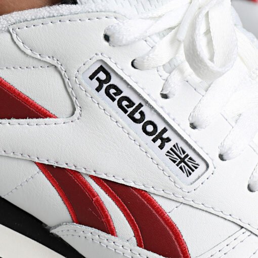Baskets en Cuir Reebok Classic Leather White Red Black 100201077 https://chb7.com original Algerie DZ