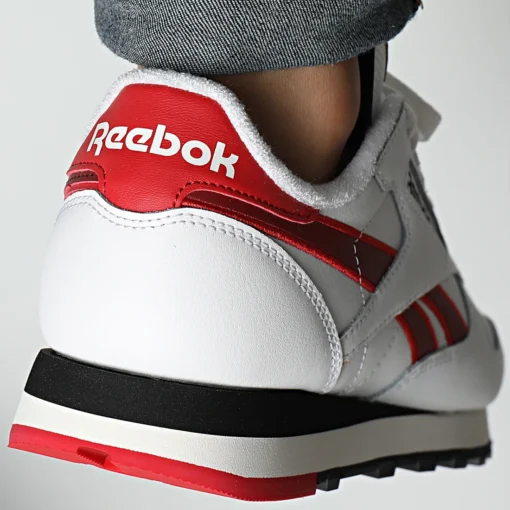 Baskets en Cuir Reebok Classic Leather White Red Black 100201077 https://chb7.com original Algerie DZ