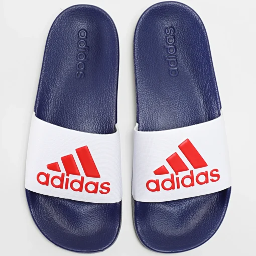 Claquettes Adilette Shower Bleu Marine Blanc HQ6885 https://chb7.com original Algerie DZ