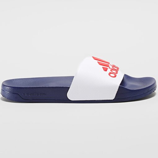 Claquettes Adilette Shower Bleu Marine Blanc HQ6885 https://chb7.com original Algerie DZ