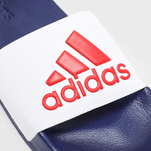 Claquettes Adilette Shower Bleu Marine Blanc HQ6885 https://chb7.com original Algerie DZ