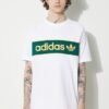 100% Cotton adidas Originals Archive T-shirts Blanc et vert IU0198 https://chb7.com original Algerie DZ