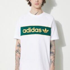 100% Cotton adidas Originals Archive T-shirts Blanc et vert IU0198 https://chb7.com original Algerie DZ
