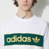 100% Cotton adidas Originals Archive T-shirts Blanc et vert IU0198 https://chb7.com original Algerie DZ