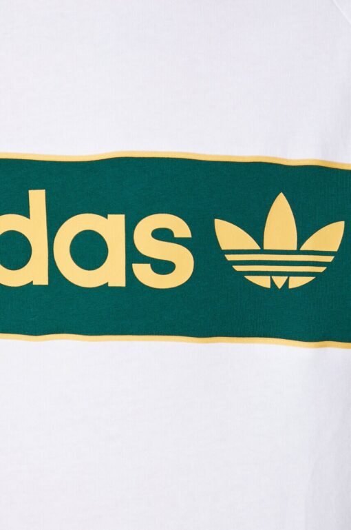 100% Cotton adidas Originals Archive T-shirts Blanc et vert IU0198 https://chb7.com original Algerie DZ