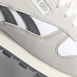 Baskets Classic Leather White Stone Grey 5 100201109 https://chb7.com original Algerie DZ
