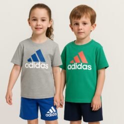 Ensemble 100% coton adidas Essentials Logo – Enfant IC3836 https://chb7.com original Algerie DZ