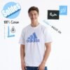 T-shirt adidas Logo Pen Fill Blanc HS2512 https://chb7.com original Algerie DZ