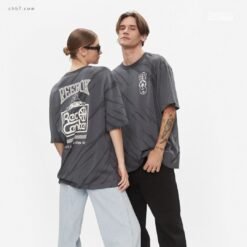 T-shirt Reebok 100% coton Classics Block Party Grigio Unisexe HS9190 https://chb7.com original Algerie DZ