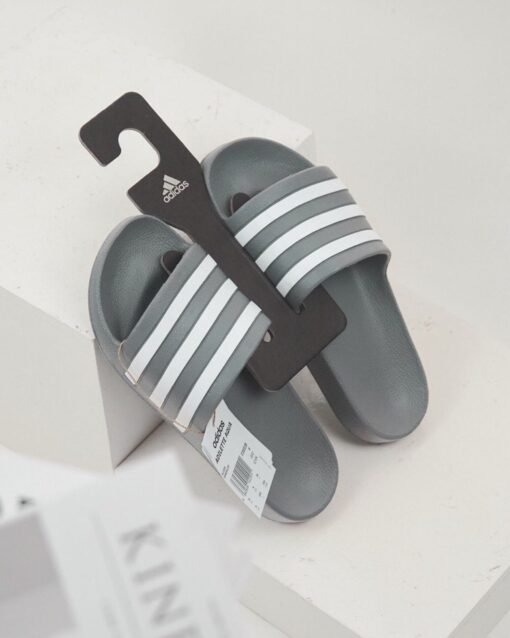 ADIDAS - ADILETTE AQUA SLIDES GRIS F35538 https://chb7.com original Algerie DZ