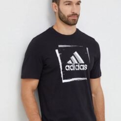 T-shirt adidas 100 % coton Two-Tone Stencil Graphic Tee Noir HS2519 https://chb7.com original Algerie DZ