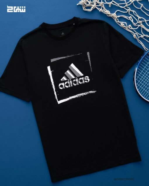T-shirt adidas 100 % coton Two-Tone Stencil Graphic Tee Noir HS2519 https://chb7.com original Algerie DZ