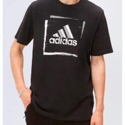 T-shirt adidas 100 % coton Two-Tone Stencil Graphic Tee Noir HS2519 https://chb7.com original Algerie DZ