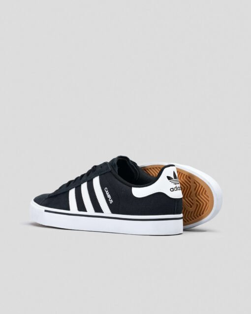 Baskets adidas Originals Campus Vulc Core Black Footwear White Gum3 ID1372 https://chb7.com original Algerie DZ