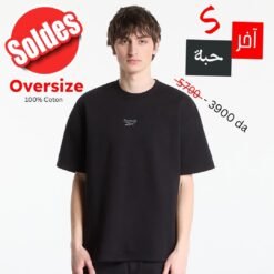 T-shirt Reebok Oversize 100% Coton Classics Wardrobe Unisex  – Confortable H66174 https://chb7.com original Algerie DZ