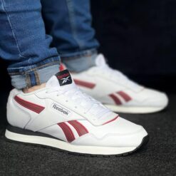 Baskets en Cuir Reebok Glide White Vector Red 100201272 https://chb7.com original Algerie DZ