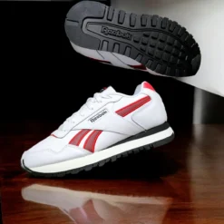 Baskets en Cuir Reebok Glide White Vector Red 100201272 https://chb7.com original Algerie DZ