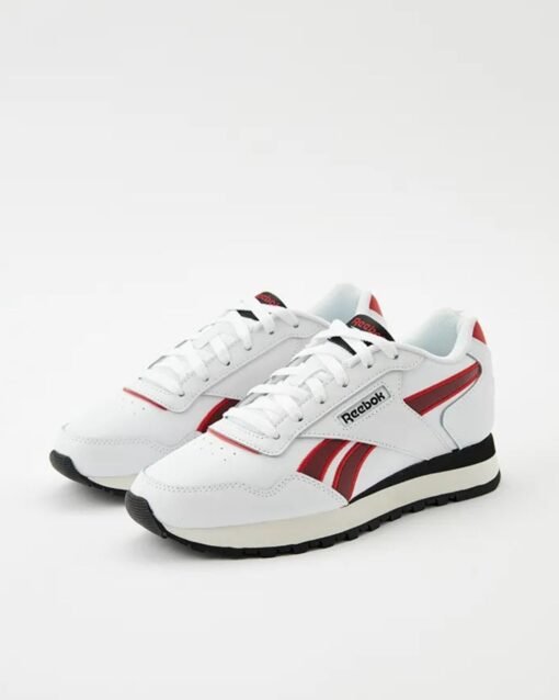 Baskets en Cuir Reebok Glide White Vector Red 100201272 https://chb7.com original Algerie DZ