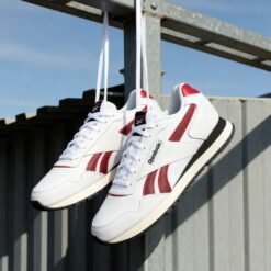Baskets en Cuir Reebok Glide White Vector Red 100201272 https://chb7.com original Algerie DZ