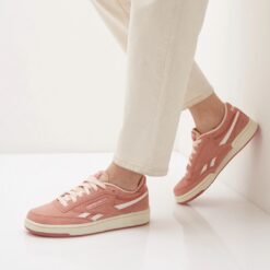 Baskets Reebok en cuir rose Club c revenge pour femme 100201401 https://chb7.com original Algerie DZ