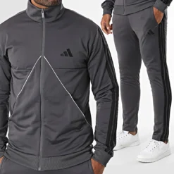 adidas Tiro Survêtement gris anthracite à 3 bandes JI8863 https://chb7.com original Algerie DZ