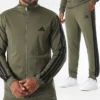 Survêtement adidas Sportswear Basic 3-Stripes Tricot Vert Olive JI8854 https://chb7.com original Algerie DZ