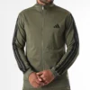 Survêtement adidas Sportswear Basic 3-Stripes Tricot Vert Olive JI8854 https://chb7.com original Algerie DZ