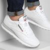Baskets Reebok en Cuir - Classic Leather White Gris 100008789 https://chb7.com original Algerie DZ