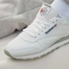Baskets Reebok en Cuir - Classic Leather White Gris 100008789 https://chb7.com original Algerie DZ