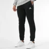 Survêtement adidas 3-Stripes French Terry - Gris Noir JI8876 https://chb7.com original Algerie DZ