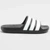 Claquettes adidas Adilette Flow noire et blanc IF4134 https://chb7.com original Algerie DZ