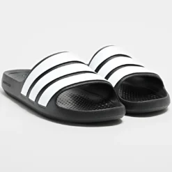Claquettes adidas Adilette Flow noire et blanc IF4134 https://chb7.com original Algerie DZ