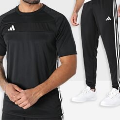 Ensemble adidas Tiro 25 Essentials Noir Maillot + Pantalon jd0446-jp2529 https://chb7.com original Algerie DZ