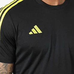 Maillot adidas Tiro 23 Club Training Jersey Noir/Jaune IC1589 https://chb7.com original Algerie DZ