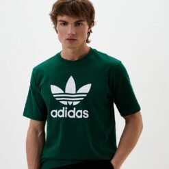 T-shirt adidas Originals Adicolor Trefoil Vert IR7976 https://chb7.com original Algerie DZ