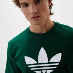 T-shirt adidas Originals Adicolor Trefoil Vert IR7976 https://chb7.com original Algerie DZ