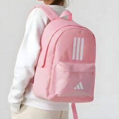 Sac à dos adidas Classic Back-to-School 3-Stripes rose IS7046 https://chb7.com original Algerie DZ
